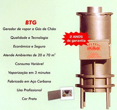 Read more about the article Gerador de vapor a Gás de Chão Sauna Vapor