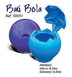 You are currently viewing Baú Bola Mundo Azul 0,54 x 0,56m
