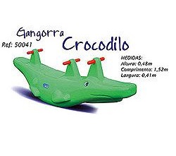 Read more about the article Gangorra Crocodilo Mundo Azul